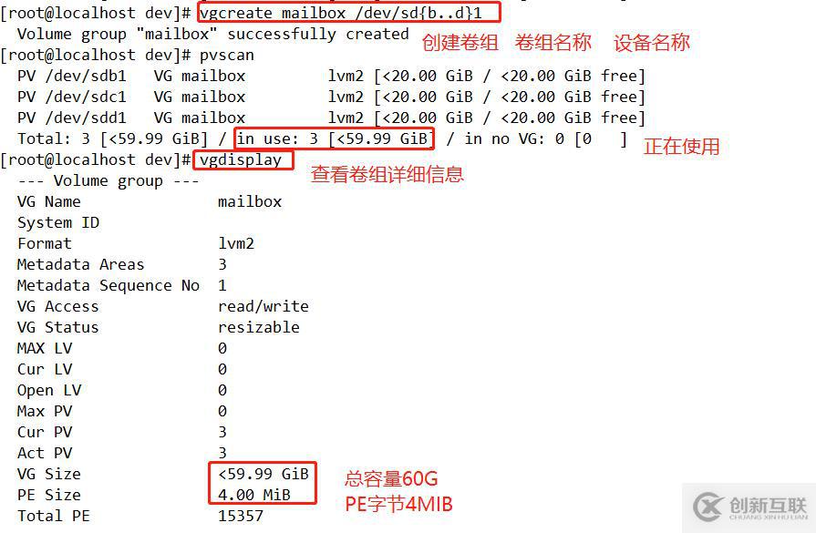 深度解析學習———centos7.4版本LVM邏輯卷