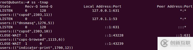 Linux中怎么利用ss命令檢查網絡連接