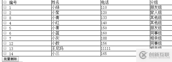 php如何實現批量刪除操作