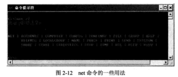 net命令詳解