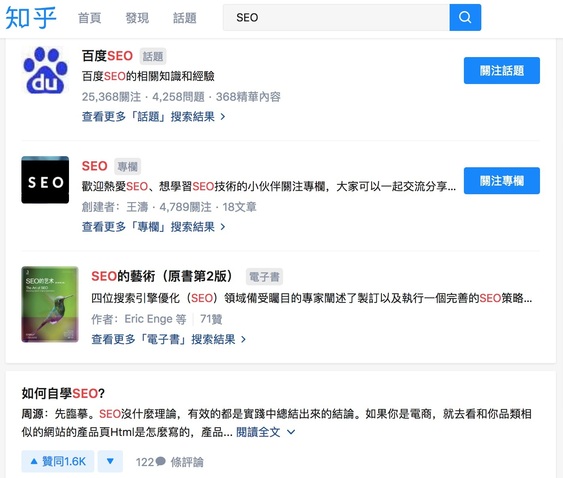 .問答網站Quora、知乎：查找用戶需求的用字